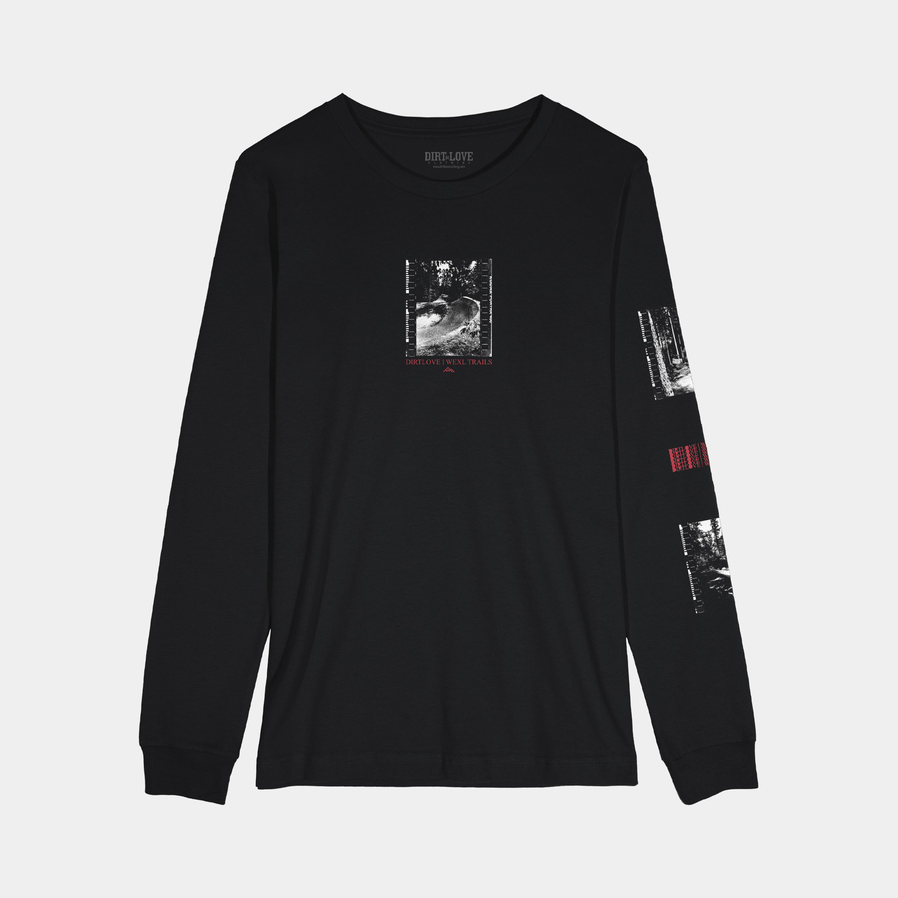 DIRTLOVE x WEXL TRAILS LONGSLEEVE-BLACK